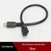 Linha de conversão fêmea Micro USB para mini USB fêmea 5 pinos, cabo de dados de cobre para atacado