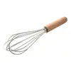 Sartén Antiadherente de Cocina con Mango de Madera Espátula de Silicona de Acero Inoxidable, Resistente a Altas Temperaturas, Anti quemaduras, Antideslizante, Espátula de Silicona de Grado Alimenticio para el Hogar