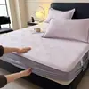 Conjunto de Lençol com Manta Refrescante de Seda Gelada Jacquard, Conjunto de Três Peças para Verão com Ar Condicionado, Manta Macia Refrescante para Cama, Lavável à Máquina