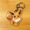 Llavero de Acrílico Dibujos Animados Anime Periférico Pokemon Colgante de Doble Cara Accesorios DIY Colgante para Bolso