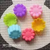Suministro directo de fábrica una variedad de molde de silicona de 3 cm rosa orquídea molde para pudín DIY molde para gelatina molde