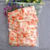 Bolsa con Cierre Ziplock para Ropa Personalizada 25*30 Ropa de Verano y Otoño Bolsa Ziplock Transparente Pe Ppe Transparente Bolsa de Embalaje Impresa