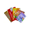 Saco para Embalagem de Alimentos, Saco Autoportante com Selagem nas Oito Lados, Saco de Embalagem Colorido, Saco de Folha de Alumínio a Vácuo, Saco de Embalagem Plástico, Saco com Fecho Zip