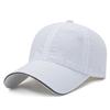 Gorra de hombre y mujer igual verano secado rápido gorra de béisbol exterior transpirable protección solar sombrero para el sol moda gorra con visera de ala ligera
