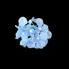 Cabezas de Flores de Hortensia Artificiales, Flores de Fondo, Arreglos Florales para Pasillo de Boda, Flores Decorativas, Accesorios Florales DIY, Malla Floral, Follaje Artificial