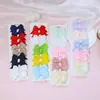 Traje de Lazo Mini Caliente Transfronterizo para Niños Bebé Pinza de Cabello Color Caramelo Europeo y Americano Adorno para la Cabeza Europeo y Americano