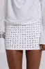 Falda Bodycon Sexy Retro con Pedrería Y2K Transfronteriza Europea y Americana 2026 Nueva Falda Corta de Chica Popular Moda Única