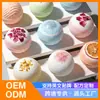Bombas de Baño Transfronterizas con Aceites Esenciales de Aromaterapia, Bolas de Sales de Baño con Flores Secas para Hotel, Efervescente de Bomba de Baño, Hecho a Medida