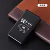 Estuche Delgado para Cigarrillos para 20 Cigarrillos, Ultra-Delgado Portátil para Hombre, Automático Pop-Up, Resistente a la Humedad, Aleación de Aluminio Grabada, Estuche de Cigarrillos de Gama Alta