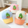 Gorra de Béisbol de Dinosaurio para Patineta para Niños 2026 Primavera/Verano Nueva Gorra de Sol Lindo Dibujo Animado Gorra de Pato para Exportación