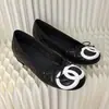 Zapatos Planos Clásicos Estilo Chanel con Bloques de Color y Lazo, Lujo Ligero y Elegantes, Superventas Transfronterizos para Dropshipping