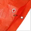 Fabricante de Lonas Procesamiento y Exportaciones 90g de Zonas de Oriente Medio Saudí Doble Naranja Naranja Impermeable Protector Solar Plástico Pe Lona