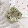 Lazo para coleta dulce y versátil para mujer, Cuerda para el pelo simple y elegante, Scrunchie de gran tamaño para verano, Accesorio para el pelo fresco y simple
