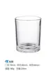Ponto Simples Vela Aromaterapia Vidro Vazio Vidro de Cera Castiçal Copo Doméstico Quarto Transparente Castiçal Copo de Vidro