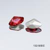Rhinestones Dongzhou Cristal Forma de Machado Fundo Pontiagudo Vidro K9 Rhinestones para Nail Art Forma de Machado DIY, Mesmo Estilo que Macaco Pequeno Rhinestones Coloridos, Novo Modelo 2024