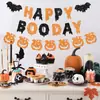 Banner de decoración para fiesta de Halloween, banner de Feliz Halloween, banner de terror al por mayor de papel