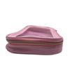 Bolsa de Cosméticos à Prova de Umidade e Impermeável com Janela Transparente, Estilo Bolsa de Mão, para Higiene Pessoal, Tecido Oxford Moderno e Simples