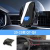 Soporte de Carga Inalámbrica para Teléfono Móvil y Soporte para Teléfono Móvil de Apertura y Cierre Eléctrico con Sensor Infrarrojo Dedicado para Audi A6L y Otros Coches