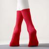 Calcetines de Yoga Antideslizantes para Pies Pilates Deportes Fitness Danza Bailar Ejercicios Coloridos Medianos-largos Algodón Combinables