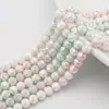 Bola de flor de cristal facetada color macarrón moca cuentas redondas de 10 MM material DIY para pulseras, collares y joyería cuentas sueltas