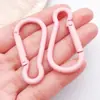 Mosquetão Colorido Esmaltado Pintado em Forma de Cabaça Chaveiro de Liga de Alumínio Acessórios de Roupa DIY Fivela Pingente Peças de Joia