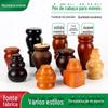Pés de madeira estilo cabaça europeia, pés de madeira personalizados para sofá, pés de madeira maciça para sofá, mesa de centro, pernas de armário de TV, pés de madeira