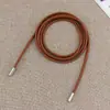 Corrente de cintura fina versão coreana de cinto fino alça decorativa simples para amarrar na cintura de vestido corda de cintura com laço cabelo de uma geração de mulheres