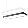 Tira de Luces LED Súper Brillantes para Oficina y Salón de Clases, Lámpara Colgante de Iluminación Especializada, Canal de Aluminio, Luz de Techo Comercial Sin Sombras para Supermercados