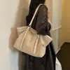 Bolso Retro de Gran Capacidad para Mujer Bolso de Viaje 2026 Nuevo Simple Otoño/Invierno Bolso Tote Estampado de Leopardo Bolso de Hombro Único