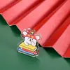 Chaveiro de Acrílico Desenho Animado Fofo Pingente de Cachorro Acessórios Criativos Pingente de Chaveiro Fofo Acessórios