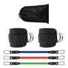 Set de Bandas de Resistencia para Tobillo para Taekwondo, Entrenamiento de Salto, Entrenamiento de Fuerza de Piernas con Bandas de Resistencia, Cuerda Elástica Transfronteriza