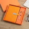 Caja de Regalo Set de Cuadernos A5 Personalizable con Impresión de Logo para Reuniones de Negocios Corporativas, Cuaderno con Hebilla Metálica al por Mayor