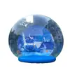 Pelota Grande Inflable para Exhibición, Equipo de Promoción para Exposiciones en Centros Comerciales, Transparente y Visible, Inflado Rápido