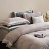 Juego de ropa de cama de lujo para bebé estilo francés: juego de cuatro piezas con funda de edredón y sábana de terciopelo de leche de pelo corto, perfecto para el calor del otoño y el invierno