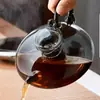 Copo Pequeno de Chá de Vidro Borossilicato Alto Vidro Cinza Anel de Noz Caneca de Chá Isolada Copo para Beber de Recepção Doméstica