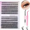 Amazon Transfronterizo Europeo y Americano Mechones Individuales Gruesos Autoinjerto 30D40D Cabello Autoinjerto Cabezal Doble Removedor de Pegamento Set de Pegamento
