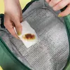 Bolsa de Almuerzo Térmica para Estudiantes de Primaria, Lonchera Portátil con Bolsa para Arroz, Contenedor de Almuerzo Infantil, Bolsa Bento