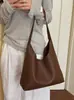 Yuezi 2026 Verano Nuevo Textura Retro Versátil Bolso de Mano Bolso de Hombro Gran Capacidad para Viajar Bolso Tote Casual