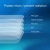 Película Protectora de TV Anti-Luz Azul Adecuada para Monitores Hisense/Xiaomi/Skyworth/Konka Película Antirreflejos