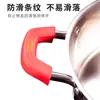Cubiertas de Oreja para Olla de Silicona, Pinzas Antiescaldado para Orejas de Olla, Accesorios de Cocina Engrosados Universales con Aislamiento Térmico, Venta Directa y al por Mayor del Fabricante