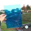 Celofán de color lámina de plástico transparente jardín de infantes niños hecho a mano duro DIY película transparente papel plástico película de PVC