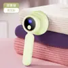 Display de Potência Digital Aparador de Bolinhas de Pelo Recarregável Tipo-C Portátil Seis Lâminas Removedor de Bolinhas de Suéter