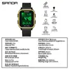 Reloj Deportivo Sanda, Reloj Electrónico Cuadrado de Cuenta Regresiva de Moda para Estudiantes, Reloj Despertador Multifuncional de Moda, Reloj de Pulsera con Pantalla Única al por Mayor