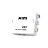 Convertidor de HDMI a VGA para Computadora de Escritorio Decodificador Proyector a AV Caja Blanca Pequeña Enchufe y Juegue de Alta Definición