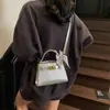 Bolso para Mujer 2026 Nueva Moda Primavera Exquisito Versátil Bolso de Hombro para el Trabajo y los Viajes Cotidianos Bolso Cruzado Pequeño Cuadrado