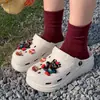 Zuecos de Verano de EVA con Suela Gruesa Zapatos de Jardín Lindos Color Caqui Zapatos Cerrados para Mujer Zapatos de Playa Transpirables para Exteriores para Padres e Hijos