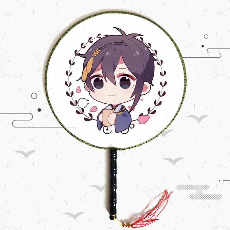 古风团扇效果图-刀剑乱舞5