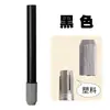 Extensor de lápiz de metal conveniente de usar, firme, estable, antideslizante y duradero, fabricante mayorista de recogedores de bolígrafos de acero inoxidable