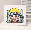 Animación de Dibujos Animados Nueva Pintura de Diamantes Kuromi DIY Juguetes de Pintura de Diamantes Hechos a Mano para Niños con Marco de Fotos Mesa Regalo