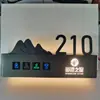 Letrero Luminoso Personalizado para Puerta, Letrero de Número de Habitación de Hotel, Letrero Electrónico para Puerta, Letrero de Acrílico para Puerta de Bed & Breakfast KTV